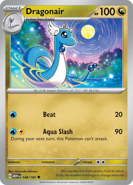 Dragonair - 148/165 - SV: Scarlet & Violet 151 (MEW)