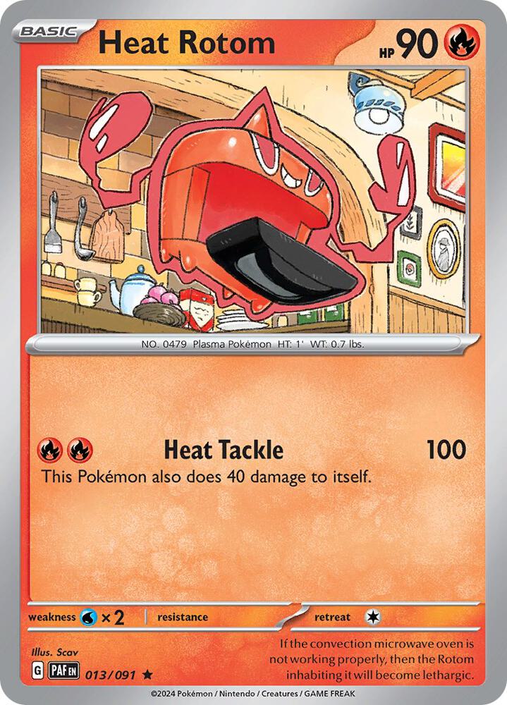 Heat Rotom - SV: Paldean Fates (PAF)