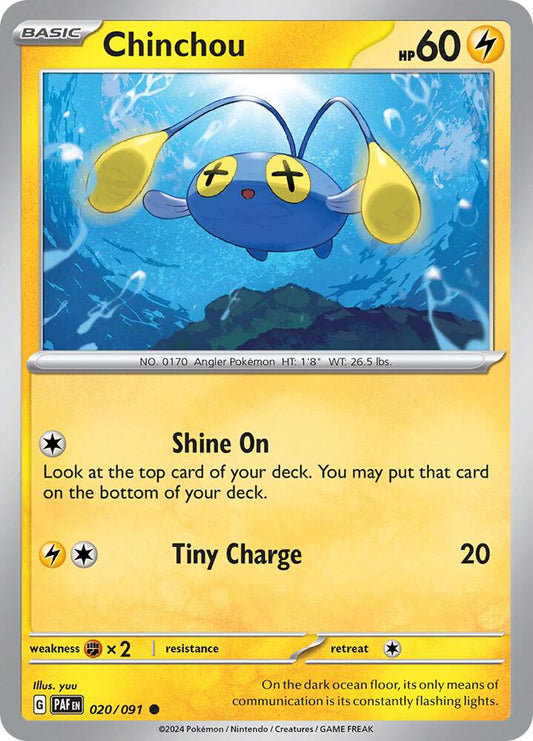 Chinchou - SV: Paldean Fates (PAF)