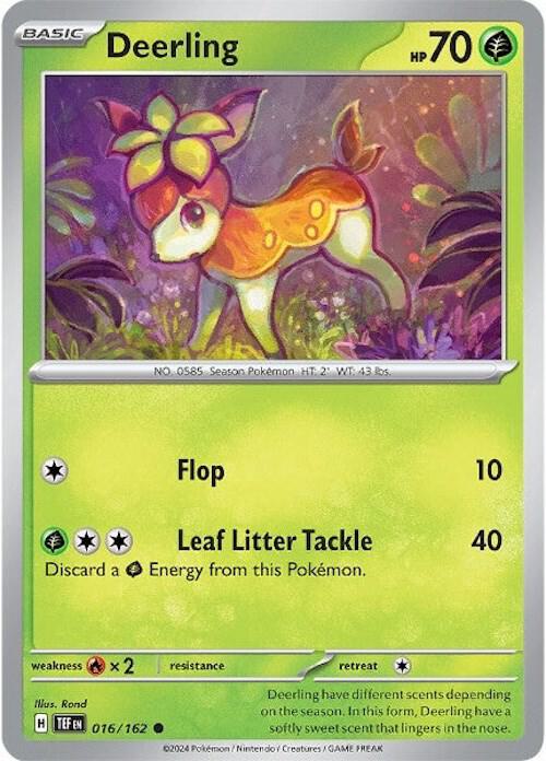 Deerling - 016/162 - SV05: Temporal Forces (TEF)