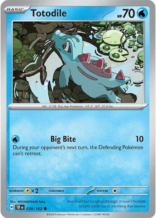 Totodile - SV05: Temporal Forces (TEF)