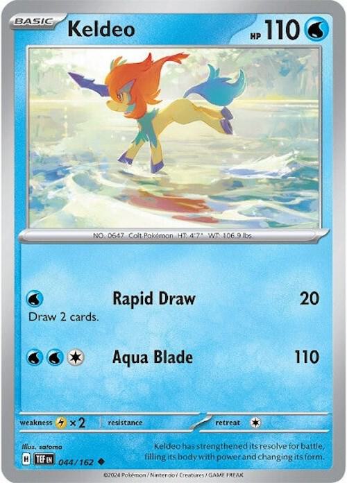 Keldeo - SV05: Temporal Forces (TEF)