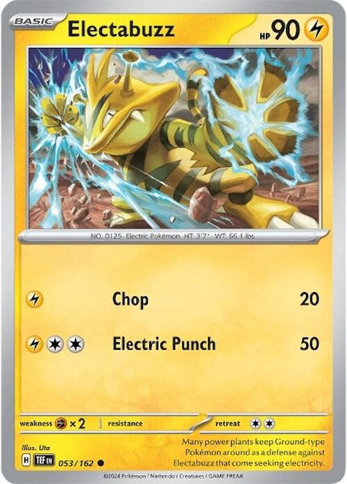 Electabuzz - SV05: Temporal Forces (TEF)