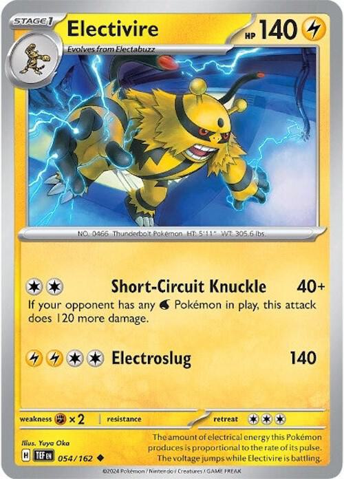 Electivire - SV05: Temporal Forces (TEF)