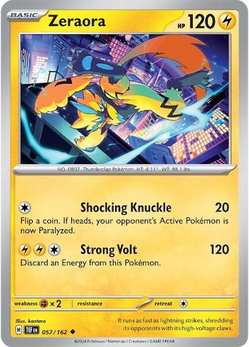 Zeraora - SV05: Temporal Forces (TEF)