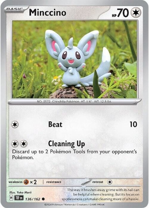 Minccino - 136/162 - SV05: Temporal Forces (TEF)