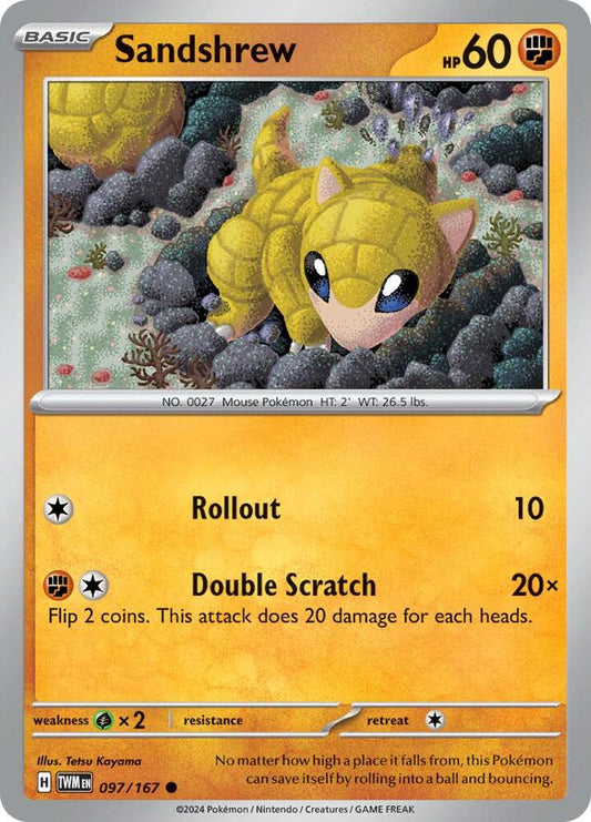 Sandshrew - SV06: Twilight Masquerade (TWM)