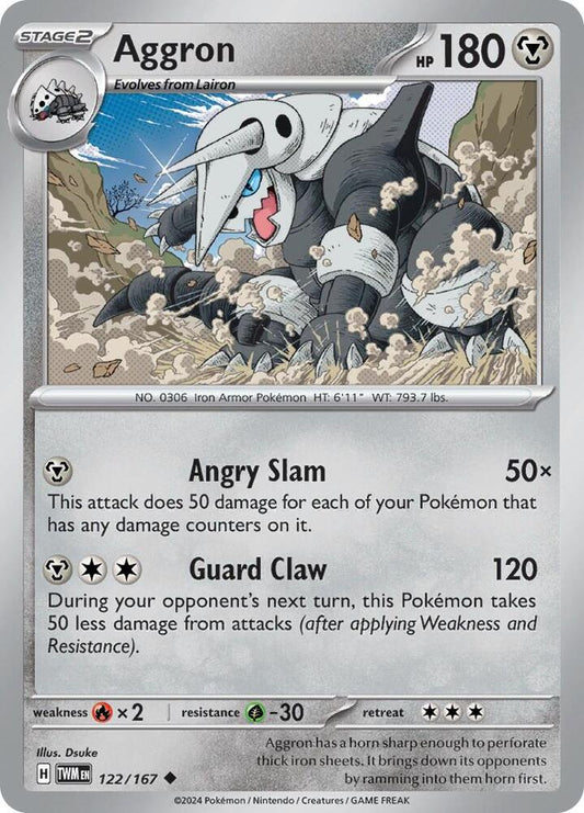 Aggron - SV06: Twilight Masquerade (TWM)