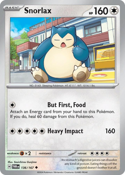 Snorlax - SV06: Twilight Masquerade (TWM)