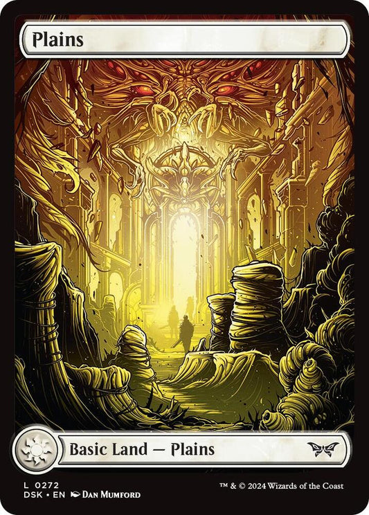 Plains (272) - Full Art - Duskmourn: House of Horror (DSK)