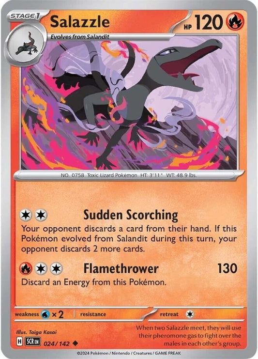 Salazzle - SV07: Stellar Crown (SV07)