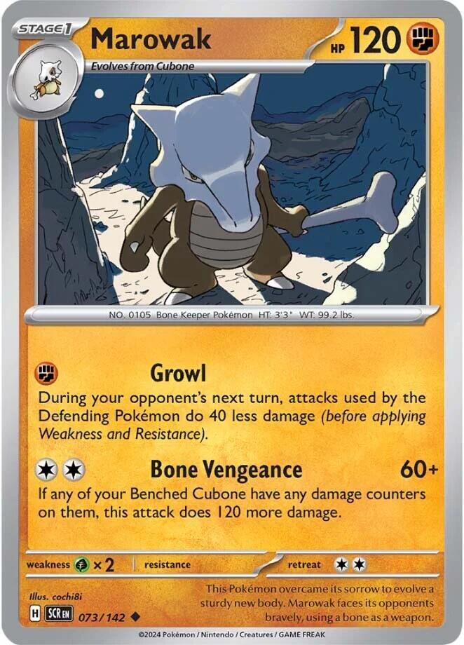 Marowak - SV07: Stellar Crown (SV07)