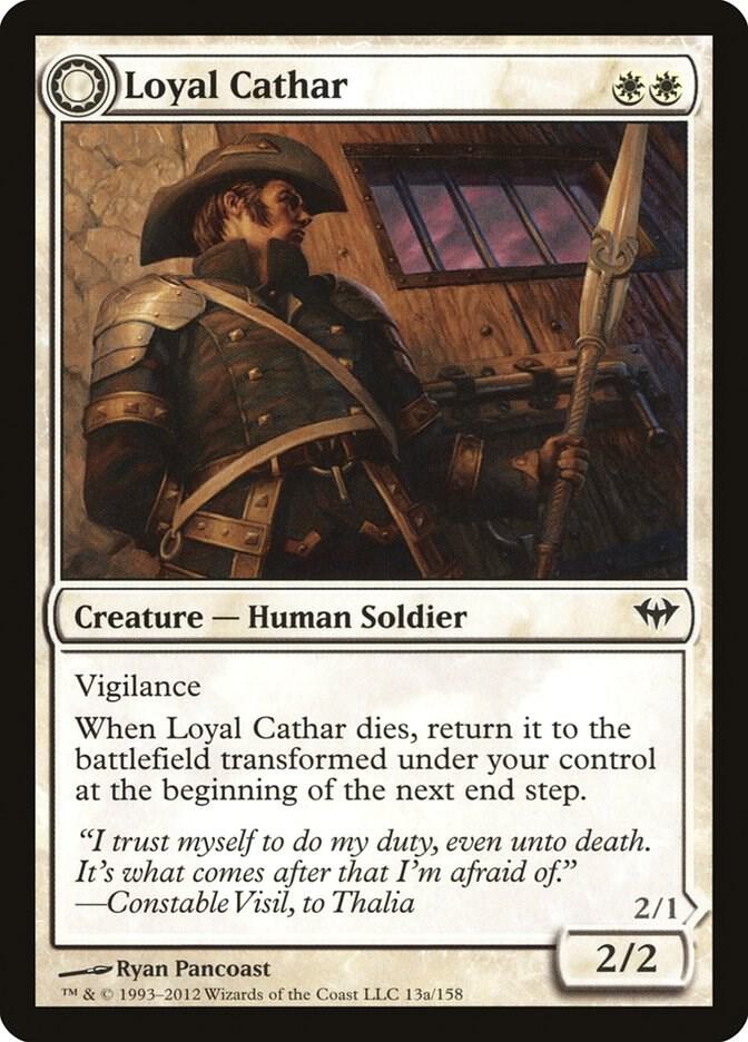 Loyal Cathar - Dark Ascension (DKA)