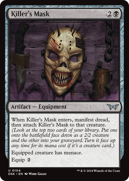 Killer's Mask - Duskmourn: House of Horror (DSK)