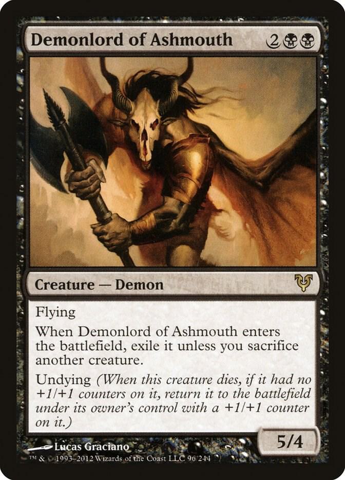 Demonlord of Ashmouth - Avacyn Restored (AVR)