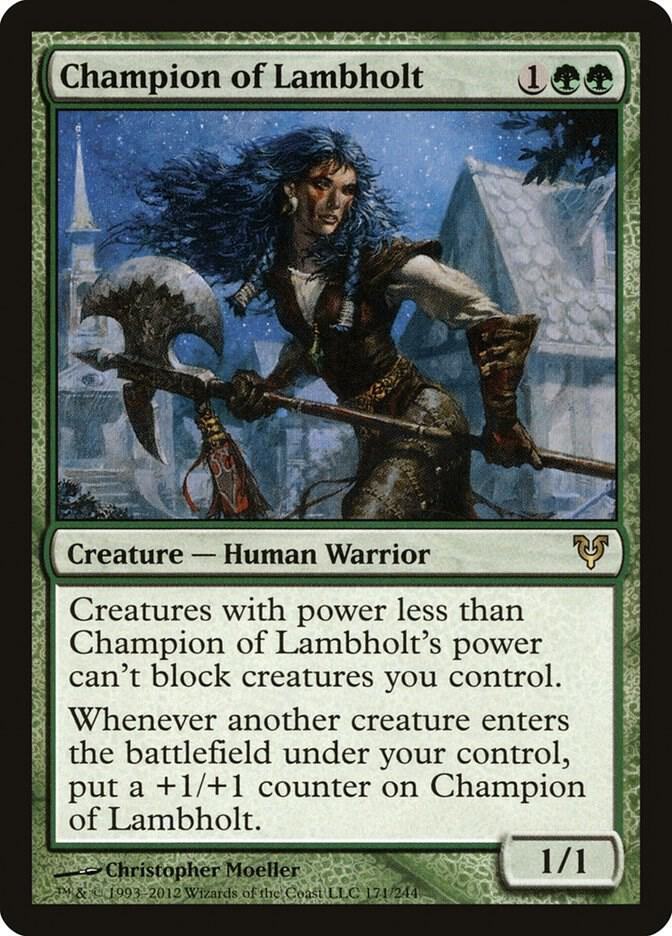 Champion of Lambholt - Avacyn Restored (AVR)