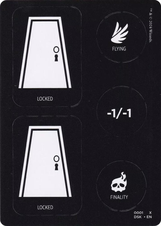 Punch Card Token (1 // 2) - Duskmourn: House of Horror (DSK)