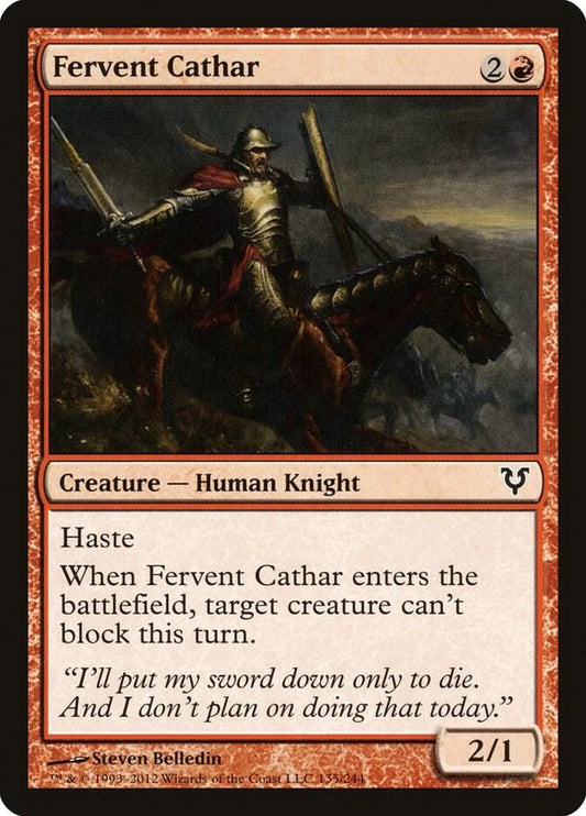 Fervent Cathar - Avacyn Restored (AVR)