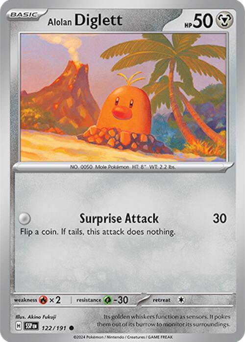 Alolan Diglett - SV08: Surging Sparks (SV08)