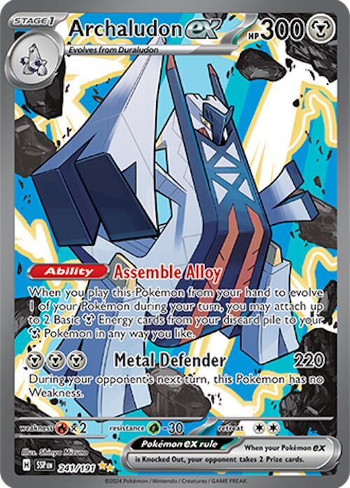 Archaludon ex - 241/191 - SV08: Surging Sparks (SV08)