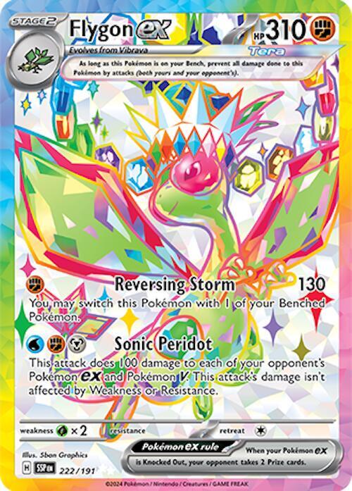 Flygon ex - 222/191 - SV08: Surging Sparks (SV08)