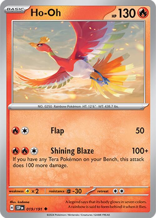 Ho-Oh - SV08: Surging Sparks (SV08)