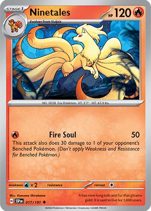 Ninetales - SV08: Surging Sparks (SV08)