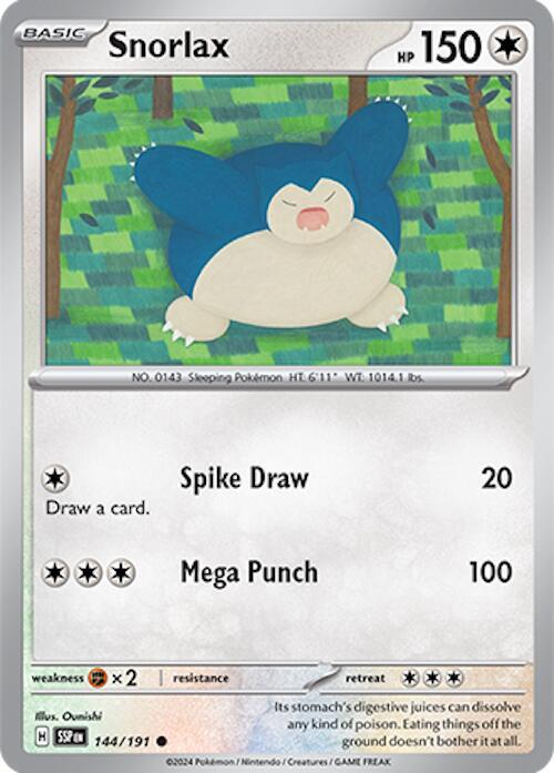 Snorlax - SV08: Surging Sparks (SV08)