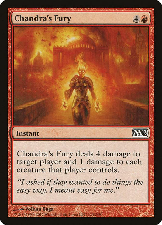 Chandra's Fury - Magic 2013 (M13)