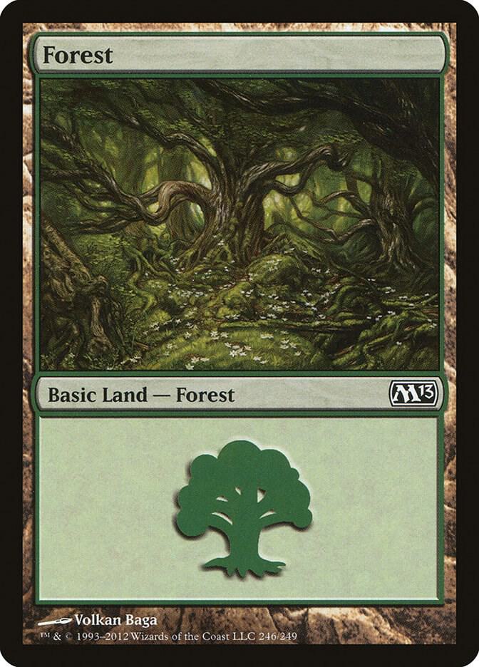 Forest (246) - Magic 2013 (M13)