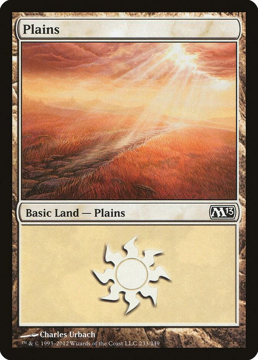 Plains (233) - Magic 2013 (M13)