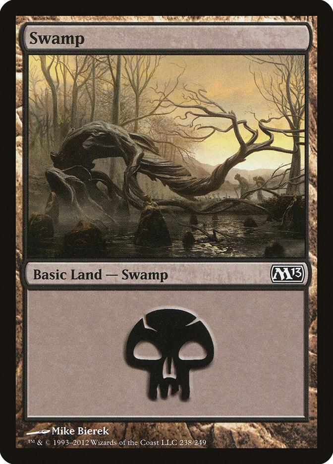 Swamp (238) - Magic 2013 (M13)