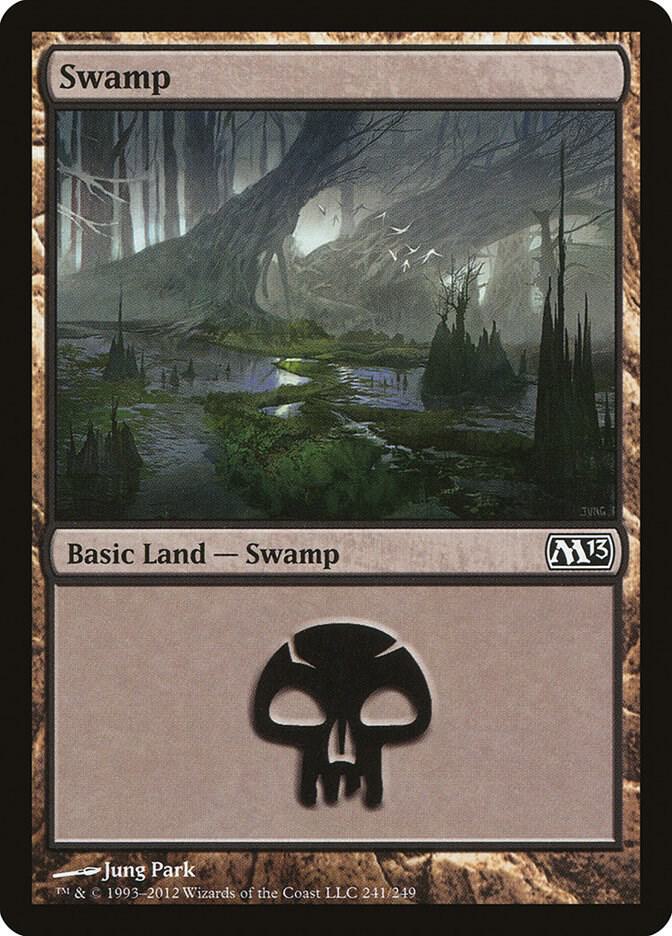 Swamp (241) - Magic 2013 (M13)