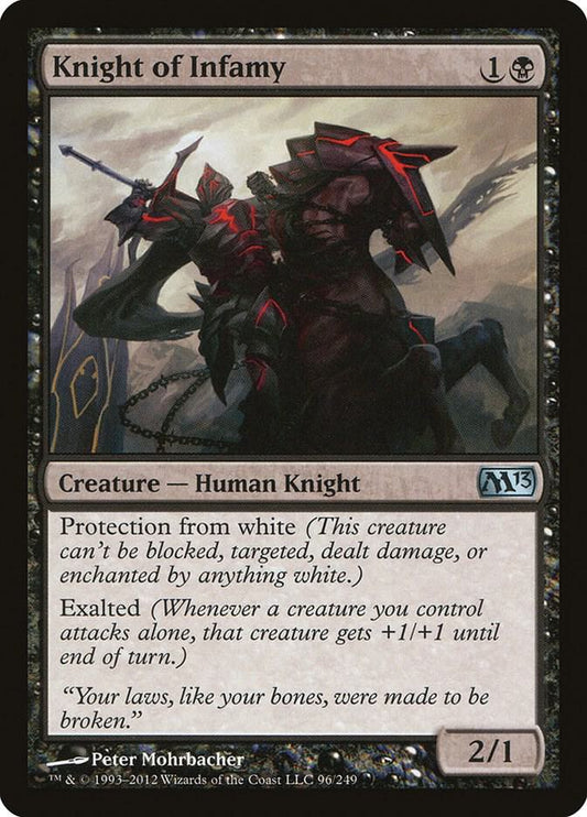 Knight of Infamy - Magic 2013 (M13)