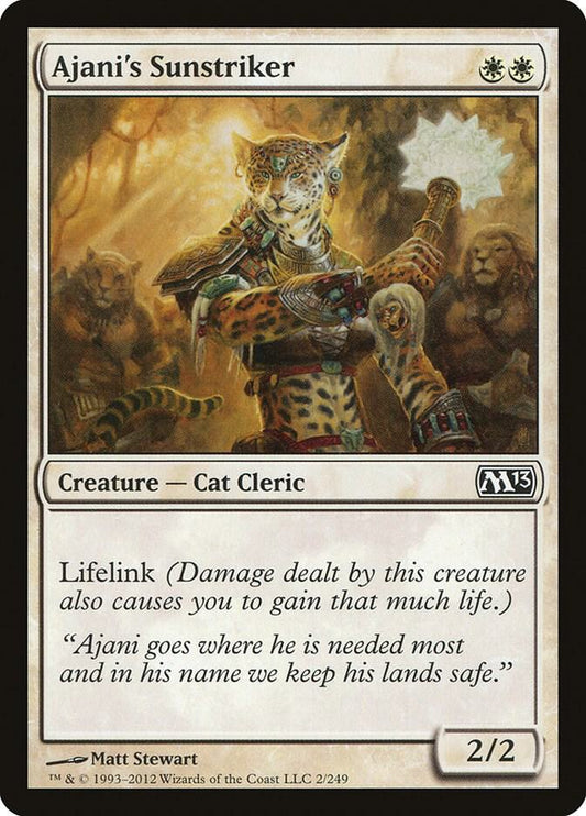 Ajani's Sunstriker - Magic 2013 (M13)