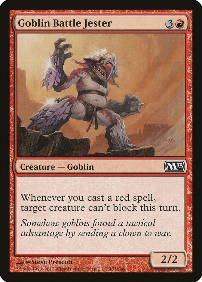 Goblin Battle Jester - Magic 2013 (M13)