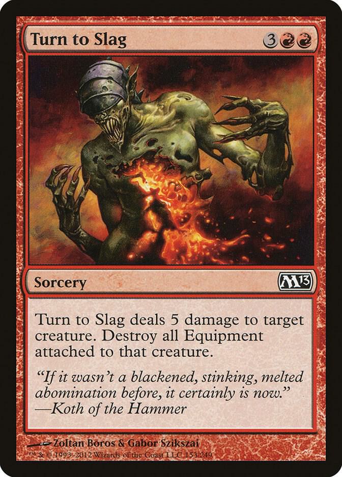 Turn to Slag - Magic 2013 (M13)