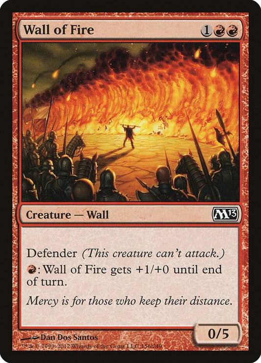 Wall of Fire - Magic 2013 (M13)