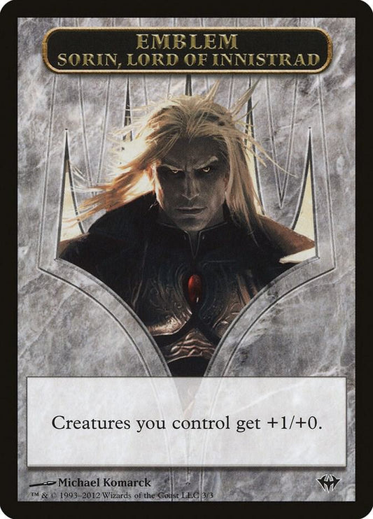 Emblem - Sorin, Lord of Innistrad - Dark Ascension (DKA)