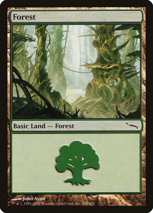 Forest (306) - Mirrodin (MRD)