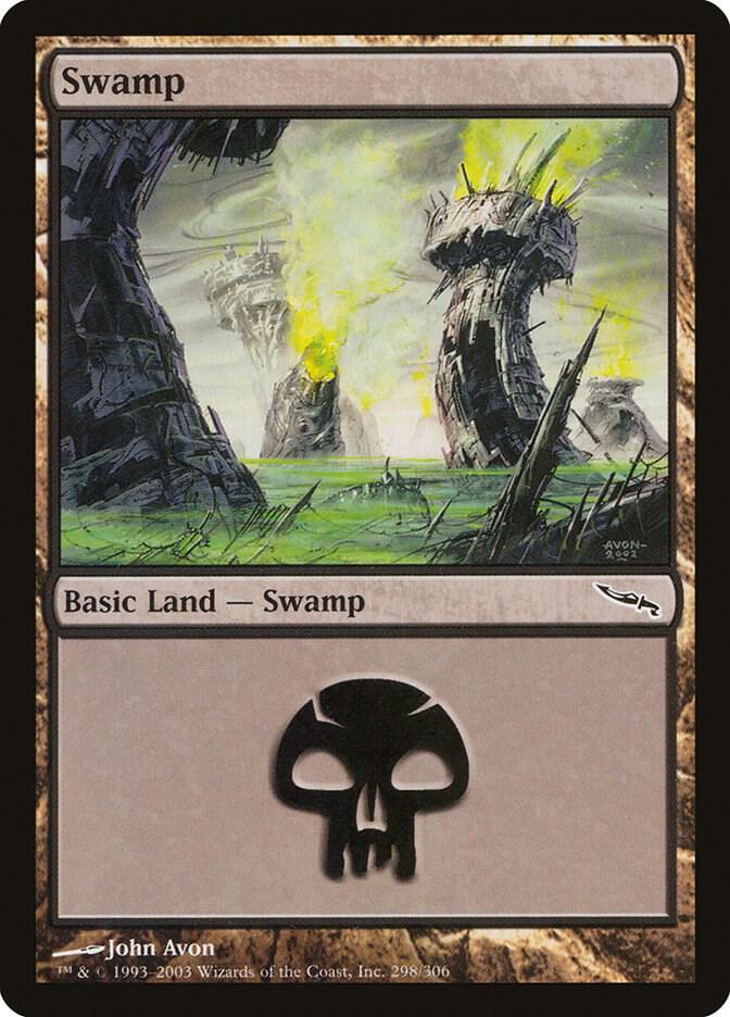 Swamp (298) - Mirrodin (MRD)