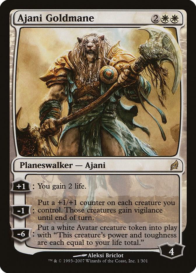 Ajani Goldmane - Lorwyn (LRW)