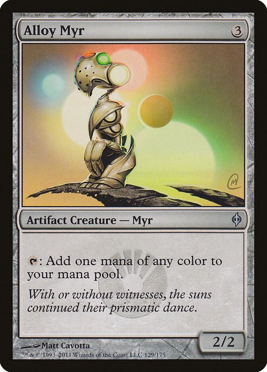 Alloy Myr - New Phyrexia (NPH)