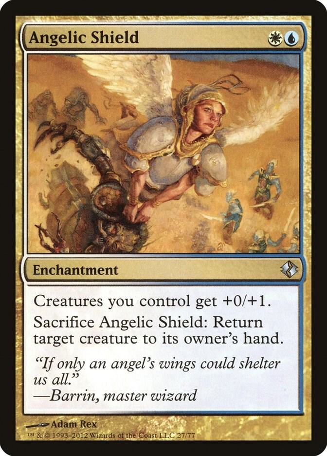 Angelic Shield - Duel Decks: Venser vs. Koth (DDI)