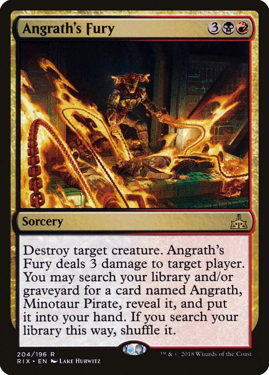 Angrath's Fury - Rivals of Ixalan (RIX)