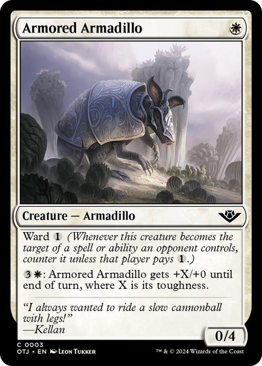 Armored Armadillo - Outlaws of Thunder Junction (OTJ)