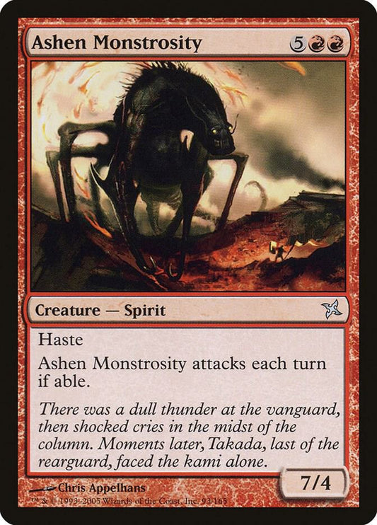 Ashen Monstrosity - Betrayers of Kamigawa (BOK)