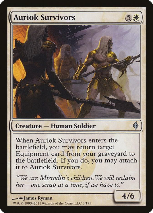 Auriok Survivors - New Phyrexia (NPH)