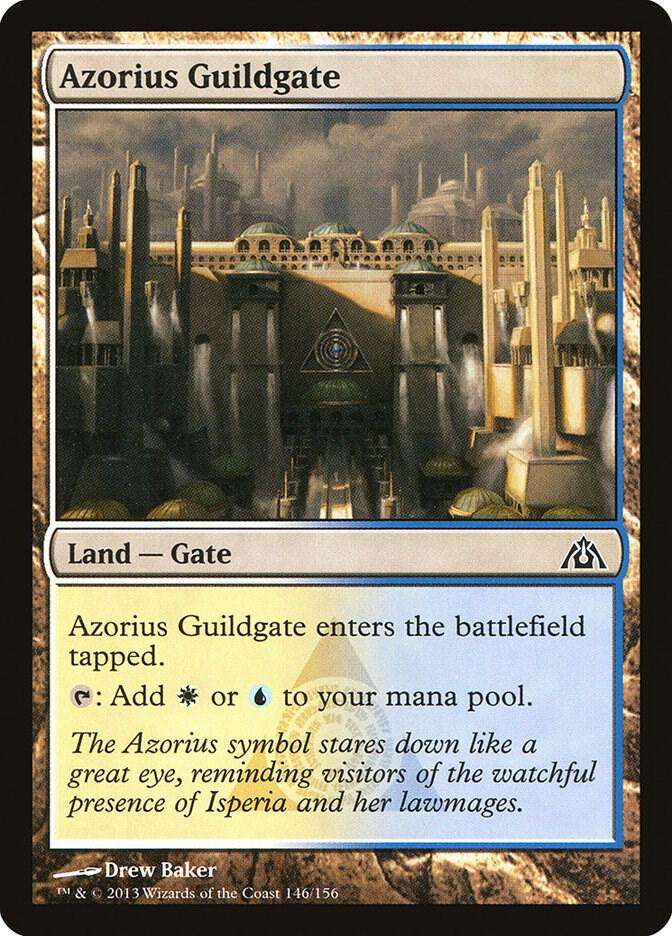 Azorius Guildgate - Dragon's Maze (DGM)