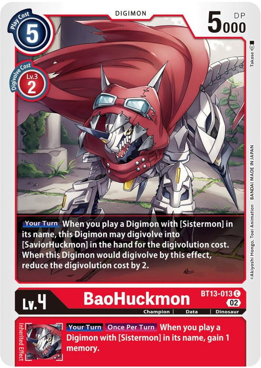 BaoHuckmon - Versus Royal Knights (BT13)